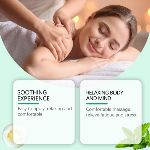 Herbal Mint Massage Cream for Cervical & Shoulder Care 2