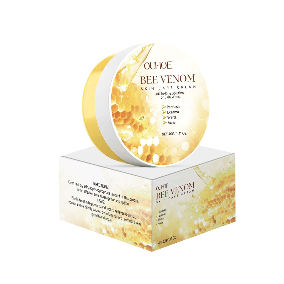 Bee Venom Cream: Cleans, Lightens Blemishes & Soothes Skin