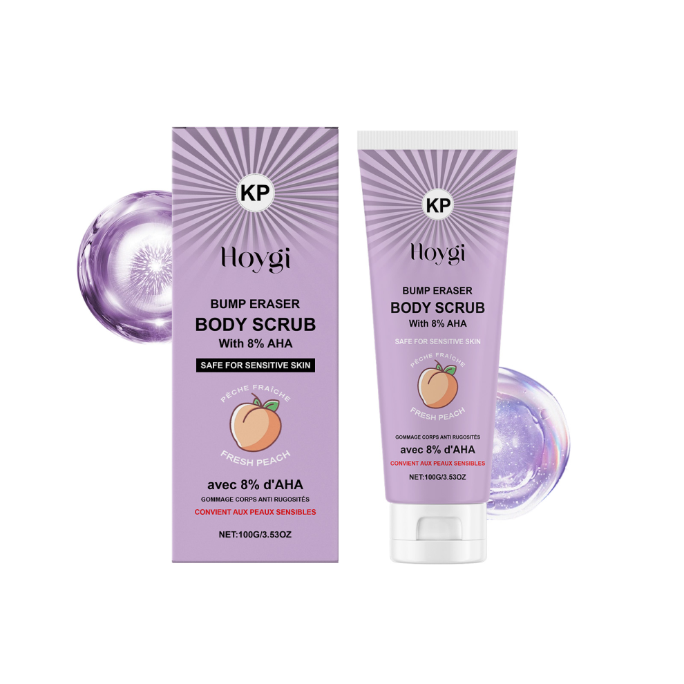Peach Body Scrub, Exfoliates & Moisturizes