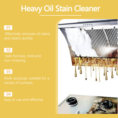 Kitchen Heavy Grease Cleaner, Stove Hood Grease Remover 2