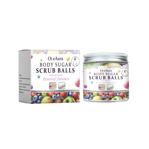 Exfoliating Scrub Ball, Gently Cleans And Pamper Silky Skin