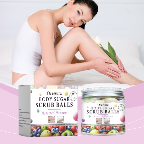 Exfoliating Scrub Ball, Gently Cleans And Pamper Silky Skin 1