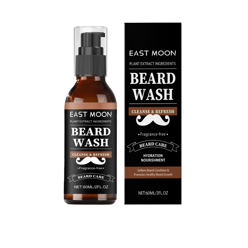 Men's Facial Hair Cleanser, Gentle & Nourishing