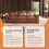 Leather Sofa Adhesive Waterproof Seamless Repair 13