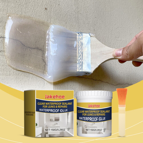 Transparent Waterproof Glue for Crack Repair 1