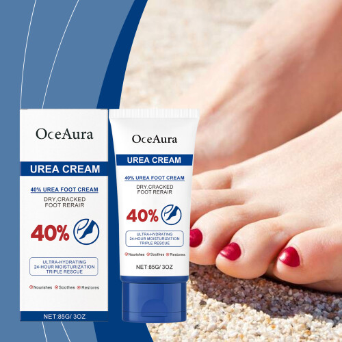 Urea Foot Cream - Exfoliating Moisturizing for Soft Heels 1