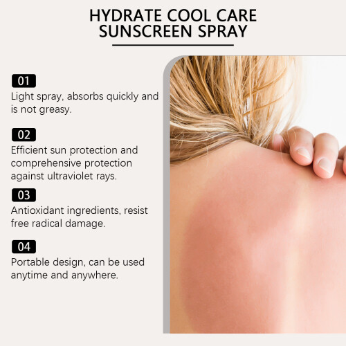 UV Protection Spray, Non-Greasy Moisture Lock 2