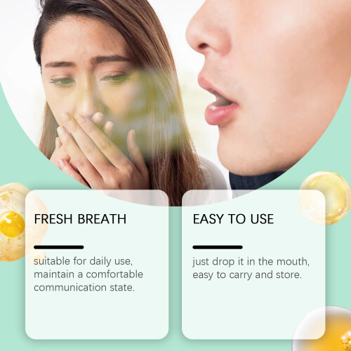 Oral Cleansing Drops Fresh Breath Clean Teeth 2