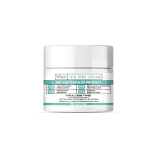 Teebaum-Creme als Primer zur Balance von Öl und Wasser