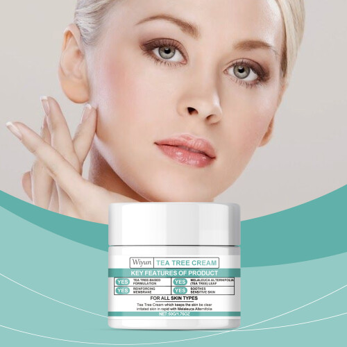 Tea Tree Cream Pre-Makeup Primer Water-Oil Balance 1