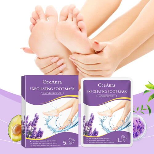 Lavender Exfoliating Foot Mask 1