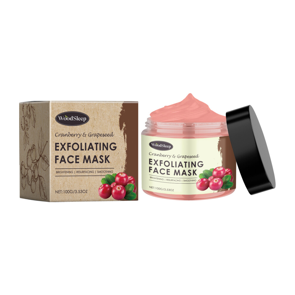 Cranberry Exfoliating Mask, Gently Hydrates And Cleanses Facial Pores