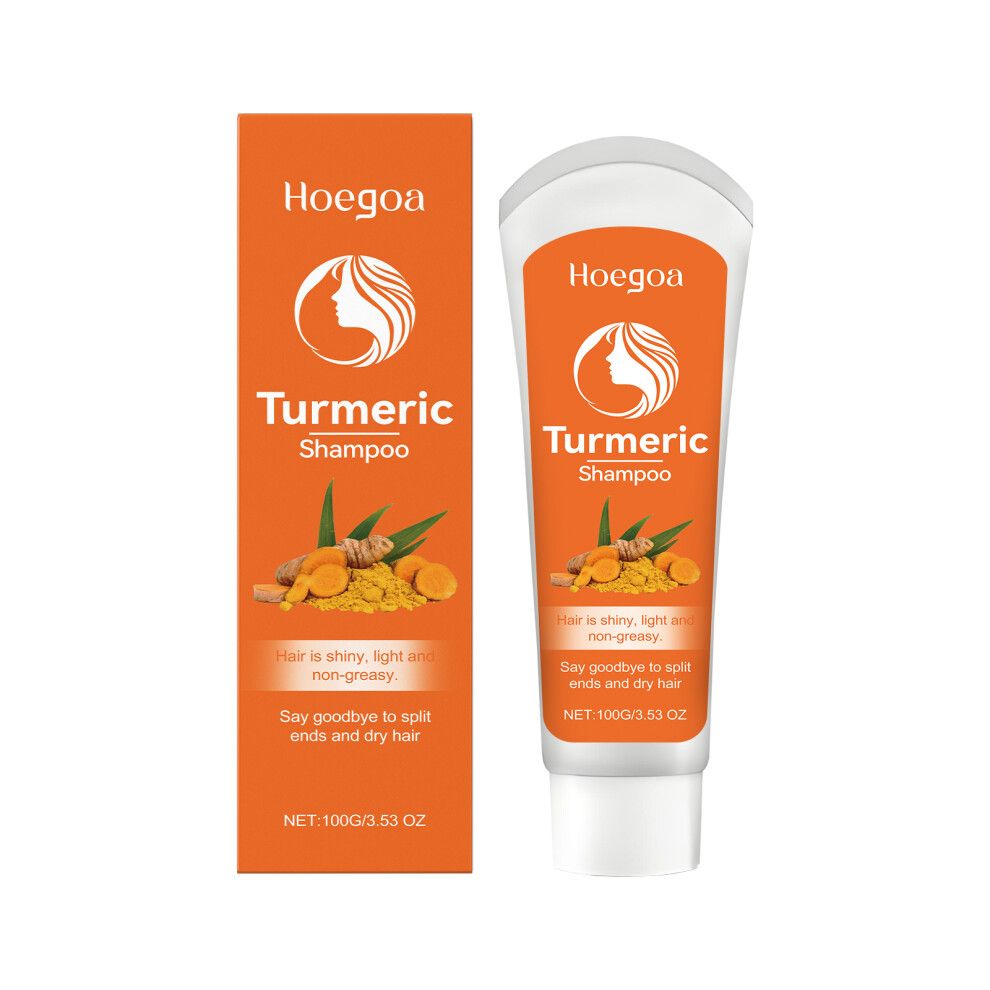 Turmeric Shampoo - Cleanses Scalp, Hydrates & Softens Hair