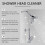 Shower Head Cleaner Bathroom Scale Removal Decontaminator 9