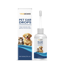 Pet Ear Cleaner, Mild Hypoallergenic Earwax Removal for Dogs & Cats