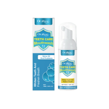 Frische Whitening-Zahnmousse