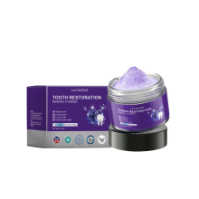 Purple Dental Powder, Gentle Clean & Long-Lasting Fresh Breath