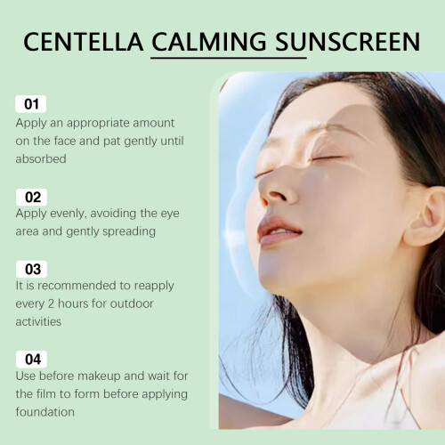 Centella Creme - Feuchtigkeits spendend, aufhellend, nicht fettend 2