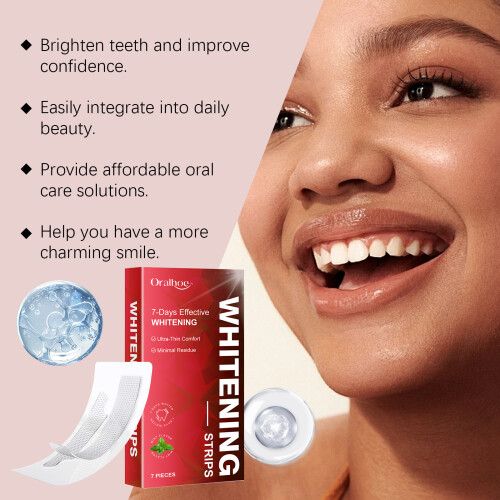 Teeth Cleaning Strips: Gentle Whitening & Stain Removal 2