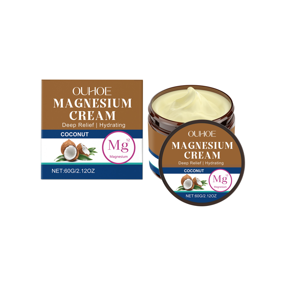 Cream Coconut Magnesium Knee Discomfort Soothing