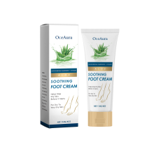 Aloe-Vera-Fußcreme bei trockenen, rauen Fersen