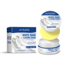 Gentle No-Wash Shoe Cleaning Cream for Stains and Dust