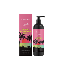 Peach Black Body Cream: Sunless Self-Tanner, Long-Lasting, Non-Stick