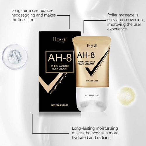 Hals-Straffungs-Roller-Creme: Lindert Linien, Pflegt Haut 2