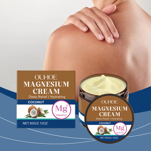 Kokos-Magnesium-Creme Linderung Kniebeschwerden 1