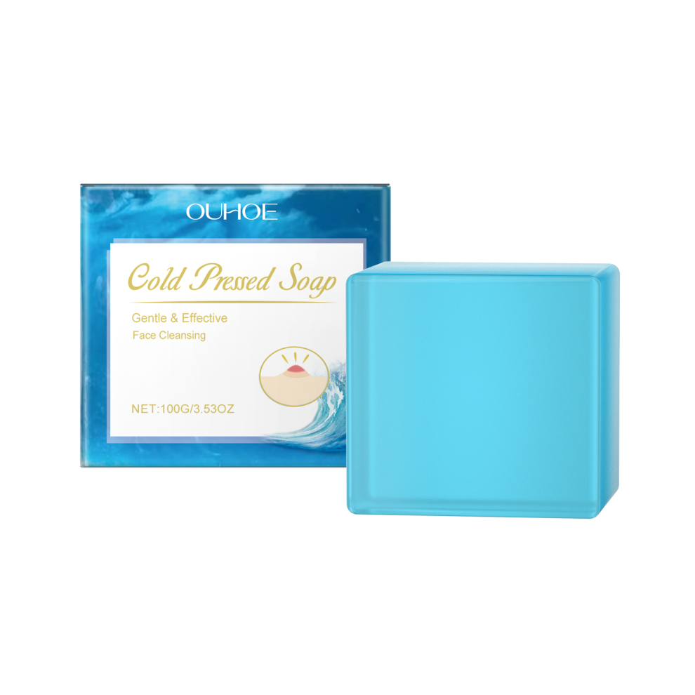 Facial Cleansing Soap, Gentle Moisturizing, Smooths Skin, Non-Sticky