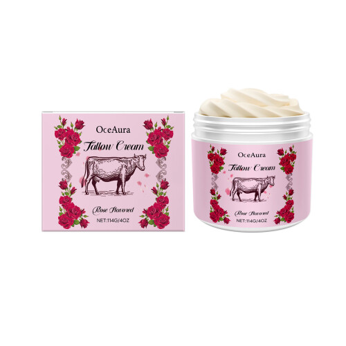 Rosen-Talg-Creme, feuchtigkeitspendend & pflegend