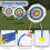 Pack of 10 Replacement Suction Cup Arrows for Toy Bow (Blue) 2