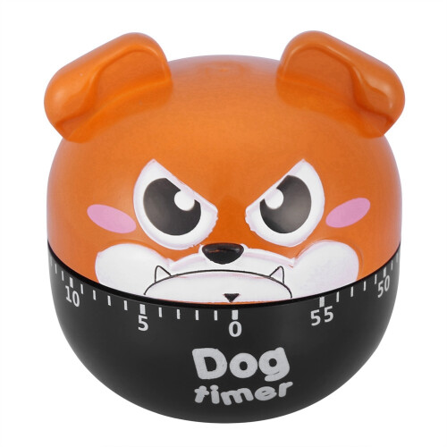 Versatile Kitchen Timer, Attractive Design With Smooth Surface Non-Toxic Abs Material, Time Reminder For Home Cooking And Baking (Brown)