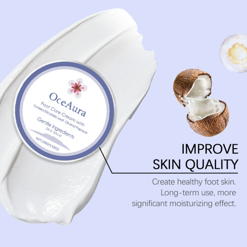 Moisturizing Foot Cream, Hydrates Softens Exfoliates 2