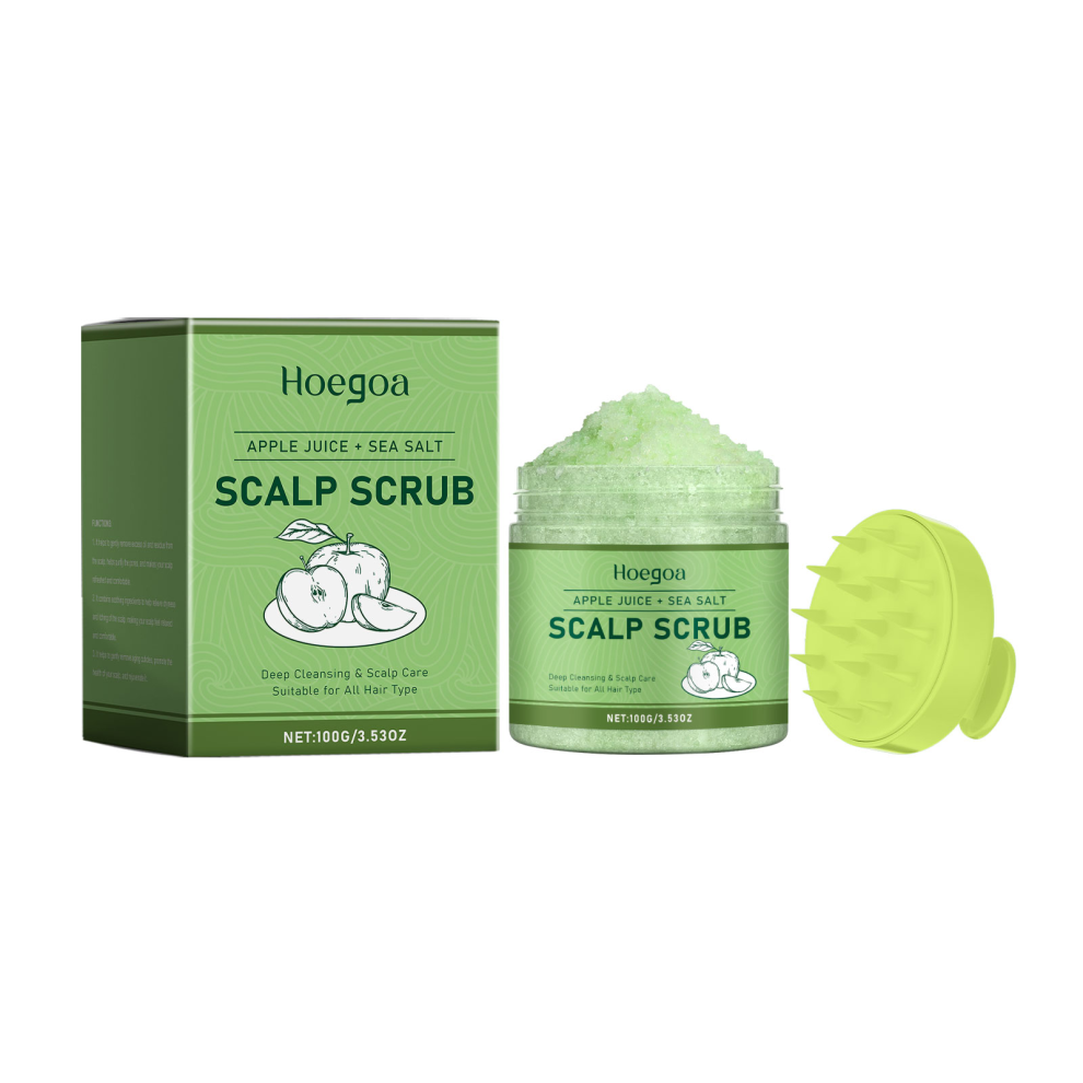 Light Sea Salt Scalp Scrub For Oil Control & Anti-Dandruff