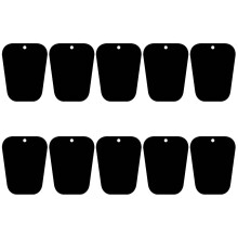 10Pcs Boot Shaper Tall Boot Support Boot-Black 14 inches