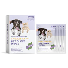 Pflegehandschuhe für Katzen & Hunde, Badefrei & Desodorierend