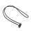 Magnetic AntiLoss Strap for Wireless Earbuds Secure-Black 1