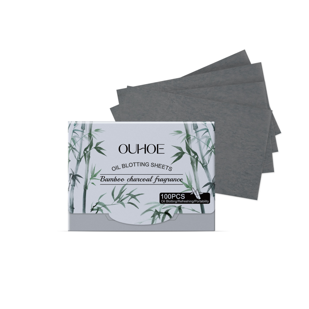 Bamboo Charcoal Oil Control Blotting Paper 422037671334