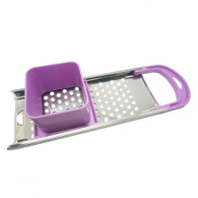 Traditionele Duitse knoedelmaker, duurzaam, snel, gemakkelijk en handig in gebruik, snijdt snel door spätzlebeslag in kleine knoedels, trechter