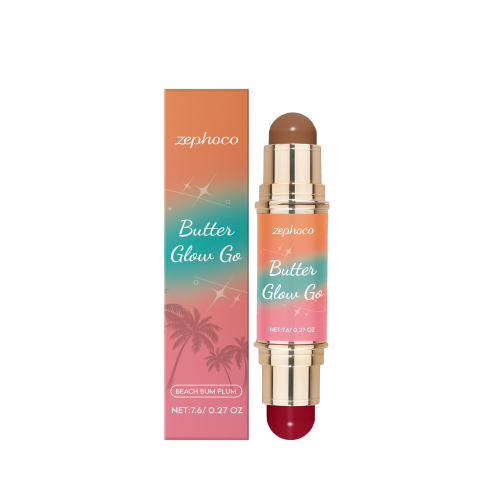 Double Head Contouring Blush Stick Dual Color Lock
