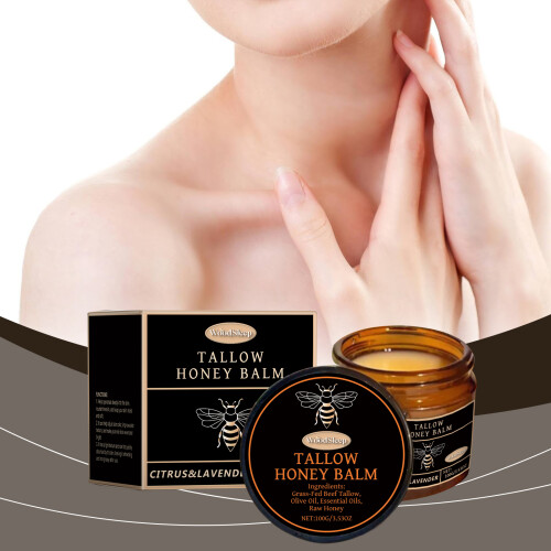 Tallow-Honig-Creme für trockene Haut 1