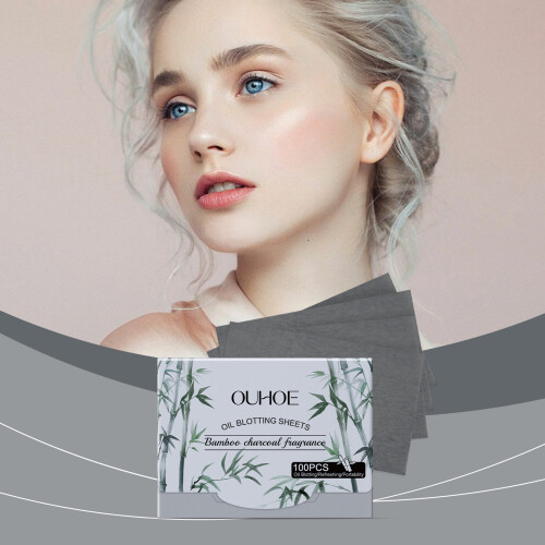 Bamboo Charcoal Oil Control Blotting Paper 1