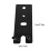 2 Steel Speaker Wall Brackets for Home Entertainment-White 2