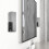2 Steel Speaker Wall Brackets for Home Entertainment-White 6