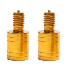 2 Pcs Fishing Landing Net Plug Thread Adapter Net Head Adapter Fishing Landing Harpoon Dip Net Rod Parts 8mm to 10mm