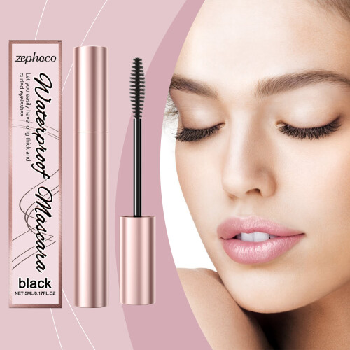 Black Curl Mascara, Waterproof, Long Lasting, Non-Smudging 1