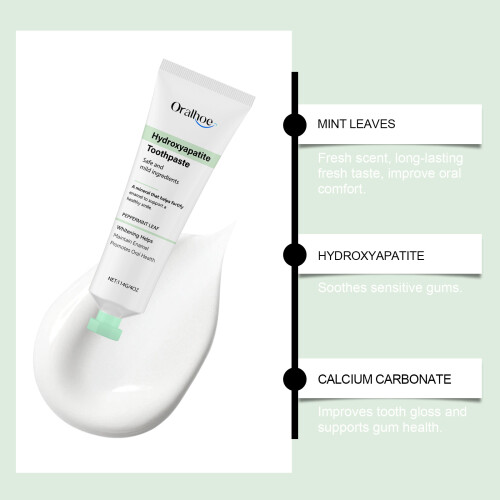 Mint Sparkling Toothpaste, Cleans Stains Fresh Breath 2