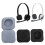 Headsets Ear Cushions Covers Quick Change Sponge Earpads-Black 7