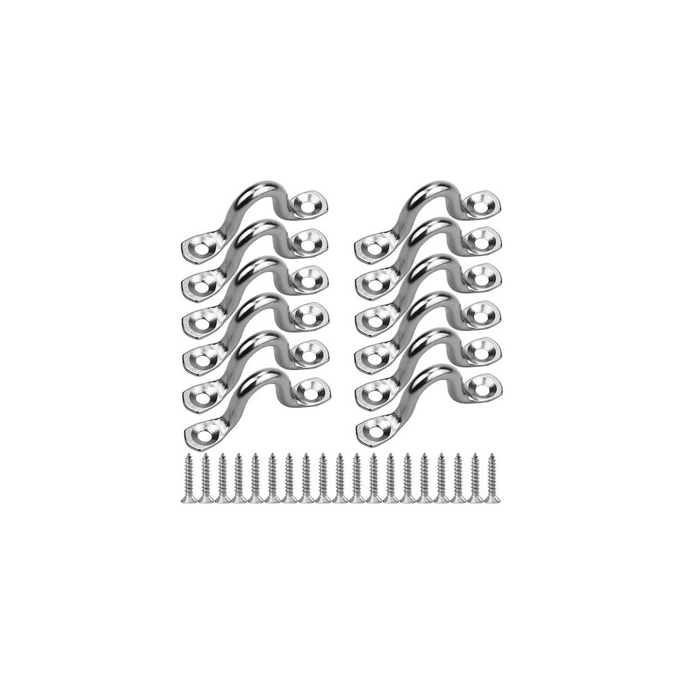 Durable Boat Accessories, Smooth Rust Resistant Bungee Deck Loops For Kayak Deck Rigging Kit, Footmans Loop Mounting Hardware With Enhanced Aesthetics 9198585921245